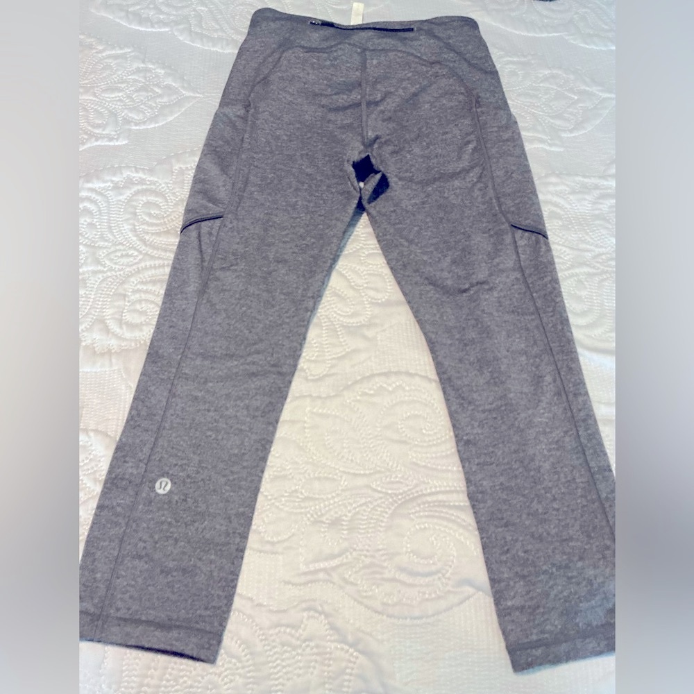 Lululemon Athletica Gray Leggings 6 - Picture 3 of 7